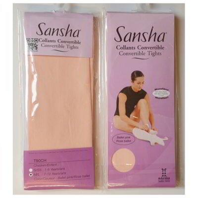 Alternative view of Vaikų baleto pėdkelnės su skylute Sansha - T90CH