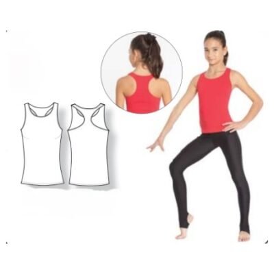 Gimnastikos marškinėliai unisex Intermezzo – 6368