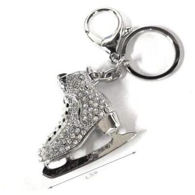 Raktų pakabukas Briliantinė pačiūža - 490045 silver