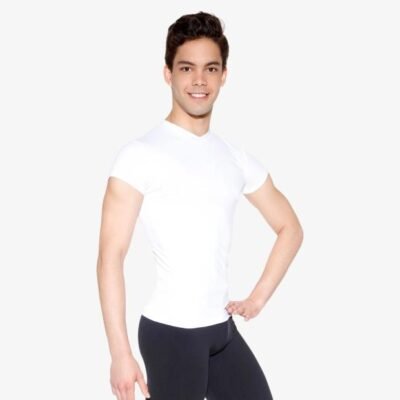 Sokių marškinėliai SoDanca - D298 men Tshirt white 1