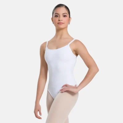 Baleto kostiumėlis moterims SoDanca SL174 leotard white 2