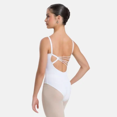 Baleto kostiumėlis moterims SoDanca SL174 leotard white
