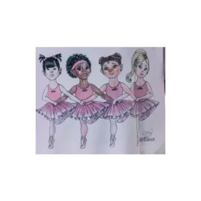 Alternative view of Balerinos marškinėliai mergaitei SoDanca - 1784