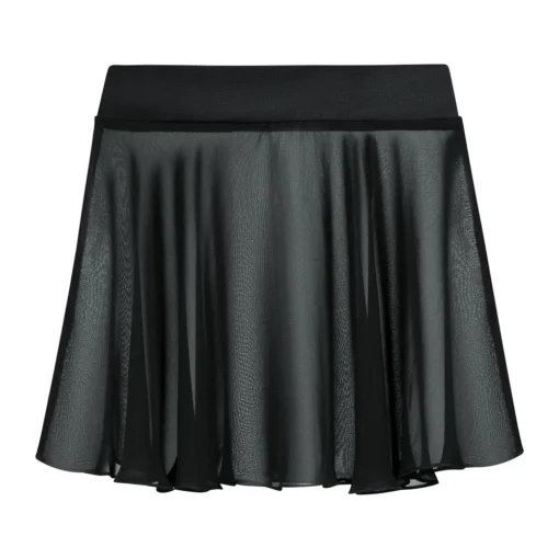 Baleto sijonėlis Rumpf R3051 Chiffon skirt elastic waist black 080 (2)