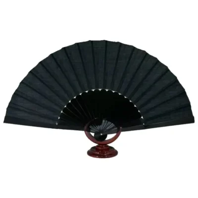 Flamenko vėduoklė - 30 cm juoda