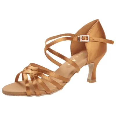 Lotynų šokių bateliai - Dance Art 217-506-379 Katja - 6,5 cm Flare pakulnė