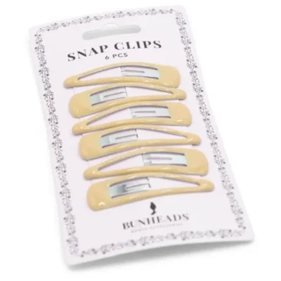 Plaukų segtukai šokėjoms - Bunheads Snap clips (6 vnt) blonde
