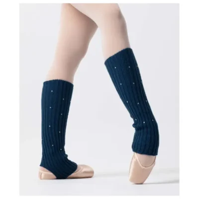 Baleto blauzdinės su kristalais - Intermezzo 2012 blue aqua 1