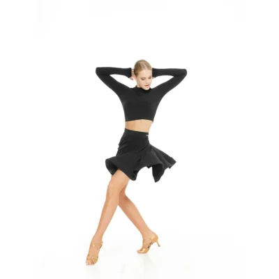 Lotynų šokių sijonas moterims Dance Me Latina skirt UL402 14 31 (8)