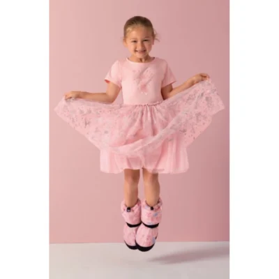 Šiltbačiai mergaitėms Bloch BAIM009KB Barbie print Bootie children2